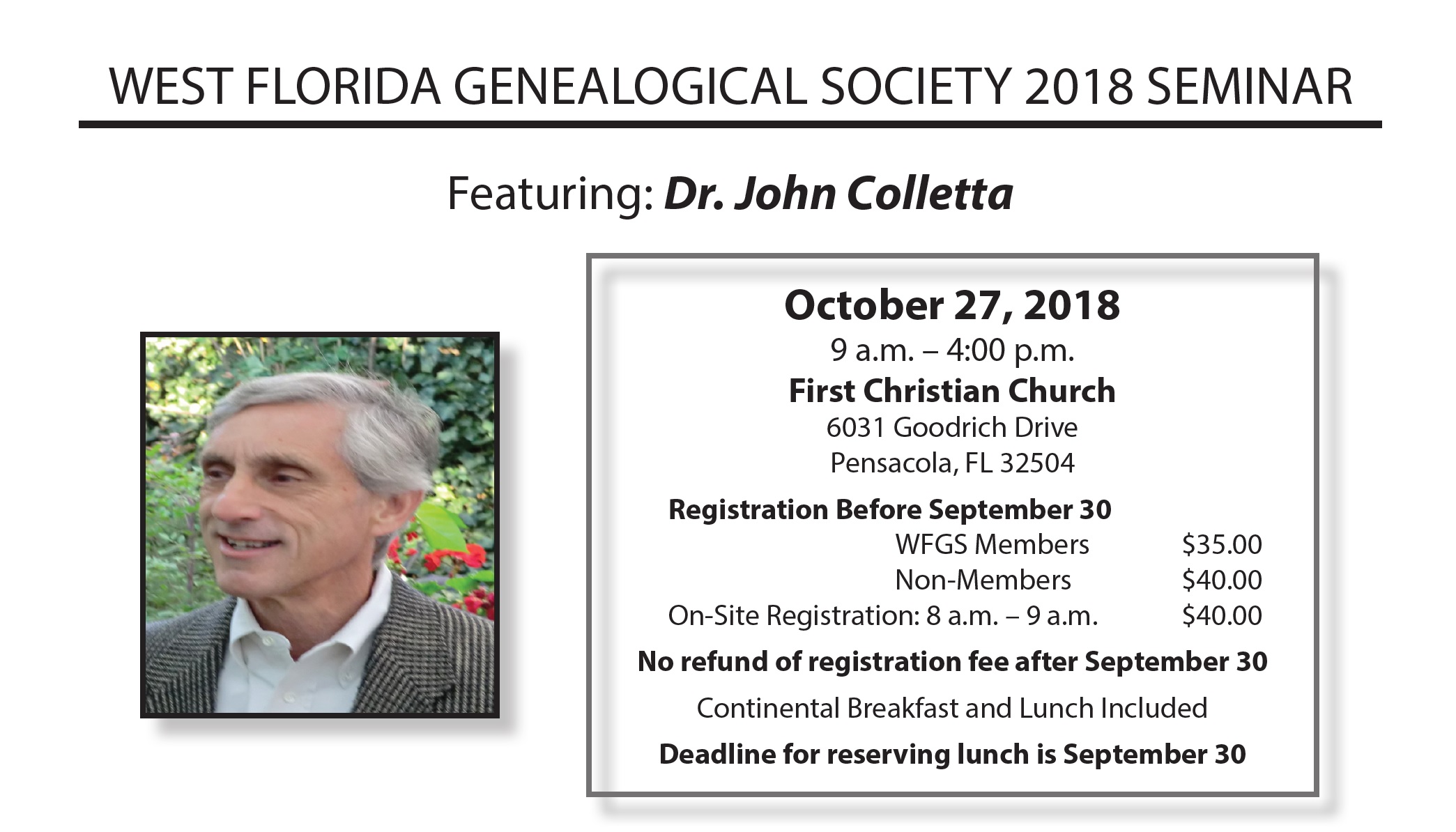 WFGS Annual Seminar